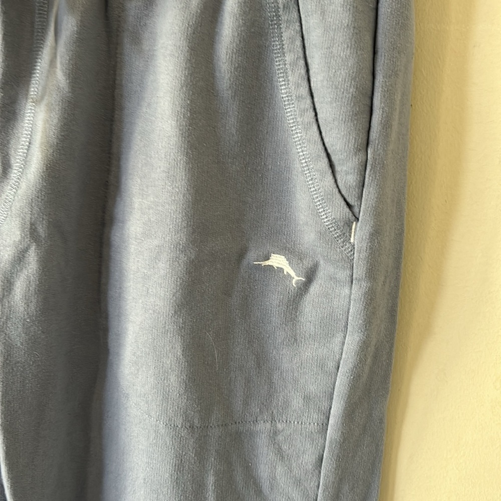 Tommy Bahama Island Sleepwear Collection Mens Day Wear Jogger Pants Blue Sz L - Picture 3 of 9